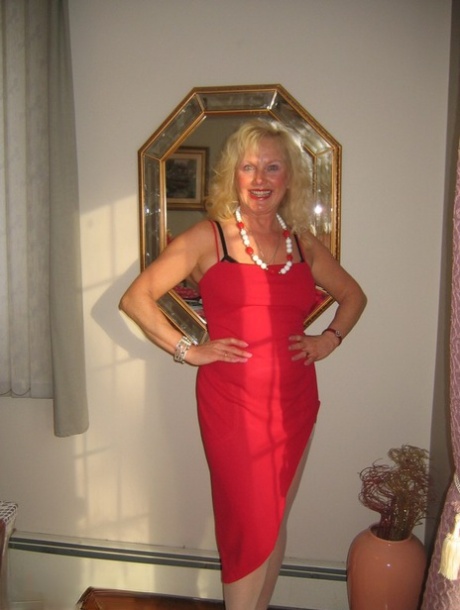 bbw red dress adult photos