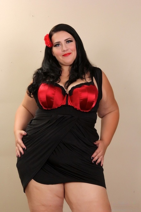 bbw form fitting dress adult photo